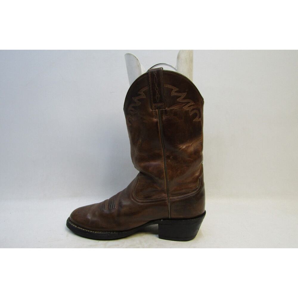 Ariat Mens Size 10.5 D Brown Leather Cowboy Western Boots - Picture 2 of 11